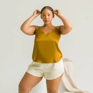 New In Box Ettitude Sateen Cami Chamomile